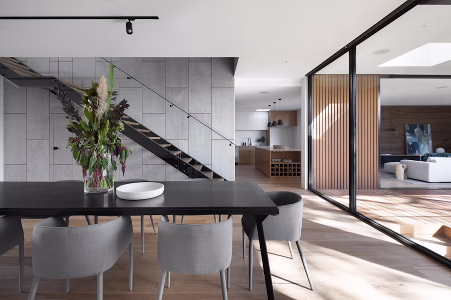 Interior planning and material selection