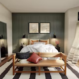Warm interior styling detail